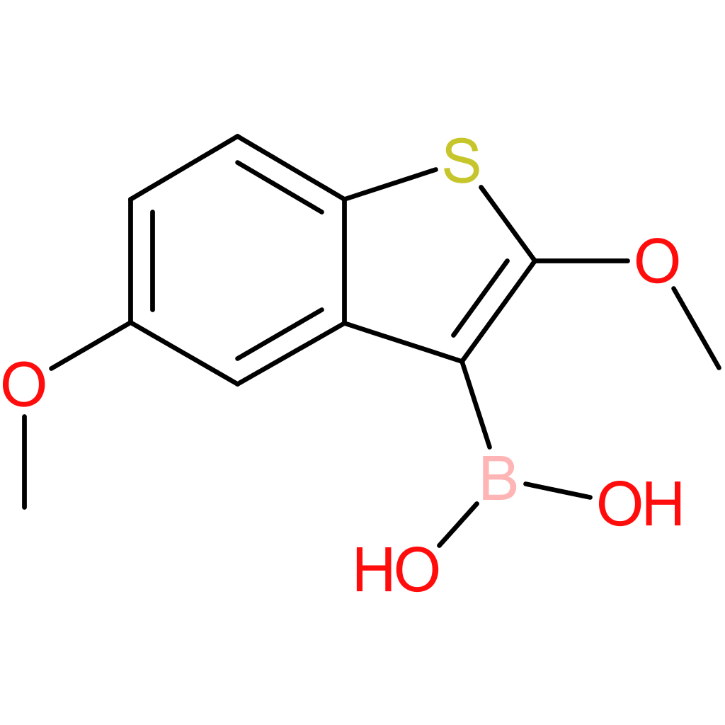 2,5-dimethoxybenzothiophene-3-boronic acid