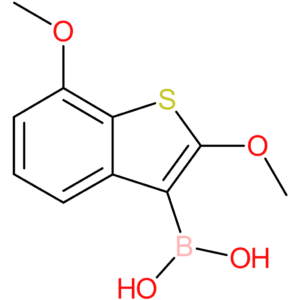 2,7-dimethoxybenzothiophene-3-boronic acid