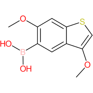3,6-dimethoxybenzothiophene-5-boronic acid