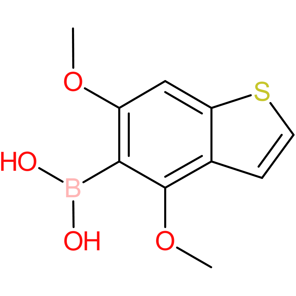4,6-dimethoxybenzothiophene-5-boronic acid
