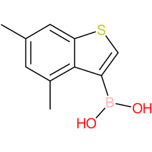 (4,6-dimethyl-1-benzothiophen-3-yl)boronic acid