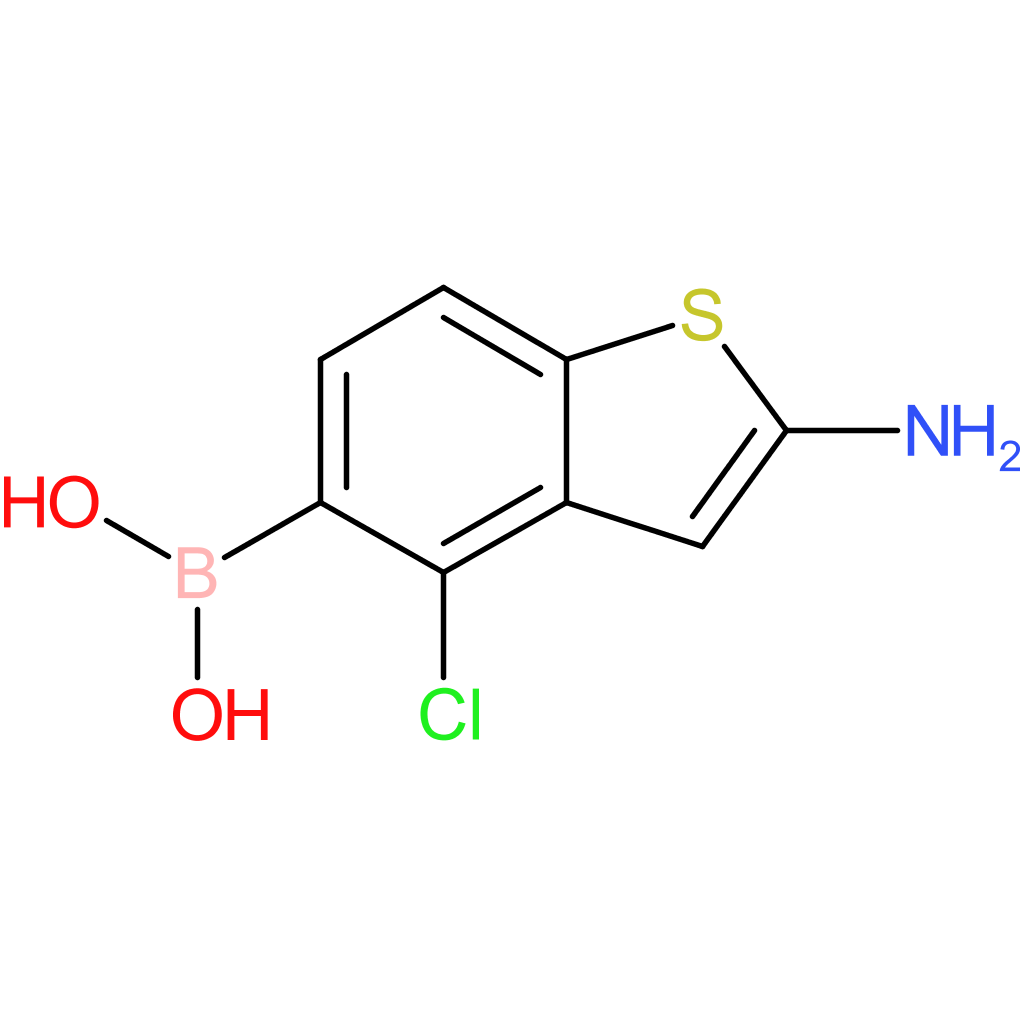 (2-amino-4-chloro-1-benzothiophen-5-yl)boronic acid