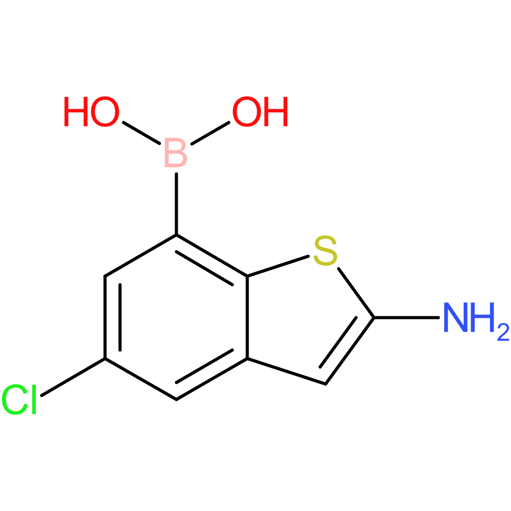 (2-amino-5-chloro-1-benzothiophen-7-yl)boronic acid