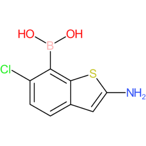 (2-amino-6-chloro-1-benzothiophen-7-yl)boronic acid