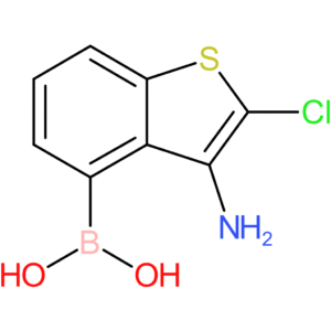(3-amino-2-chloro-1-benzothiophen-4-yl)boronic acid