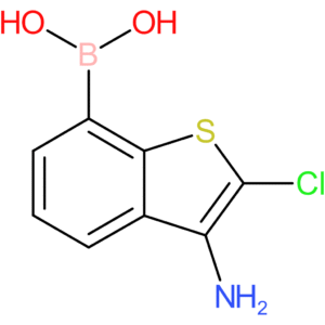 (3-amino-2-chloro-1-benzothiophen-7-yl)boronic acid