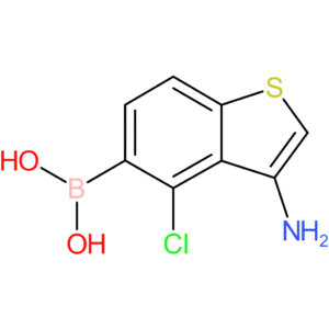 (3-amino-4-chloro-1-benzothiophen-5-yl)boronic acid