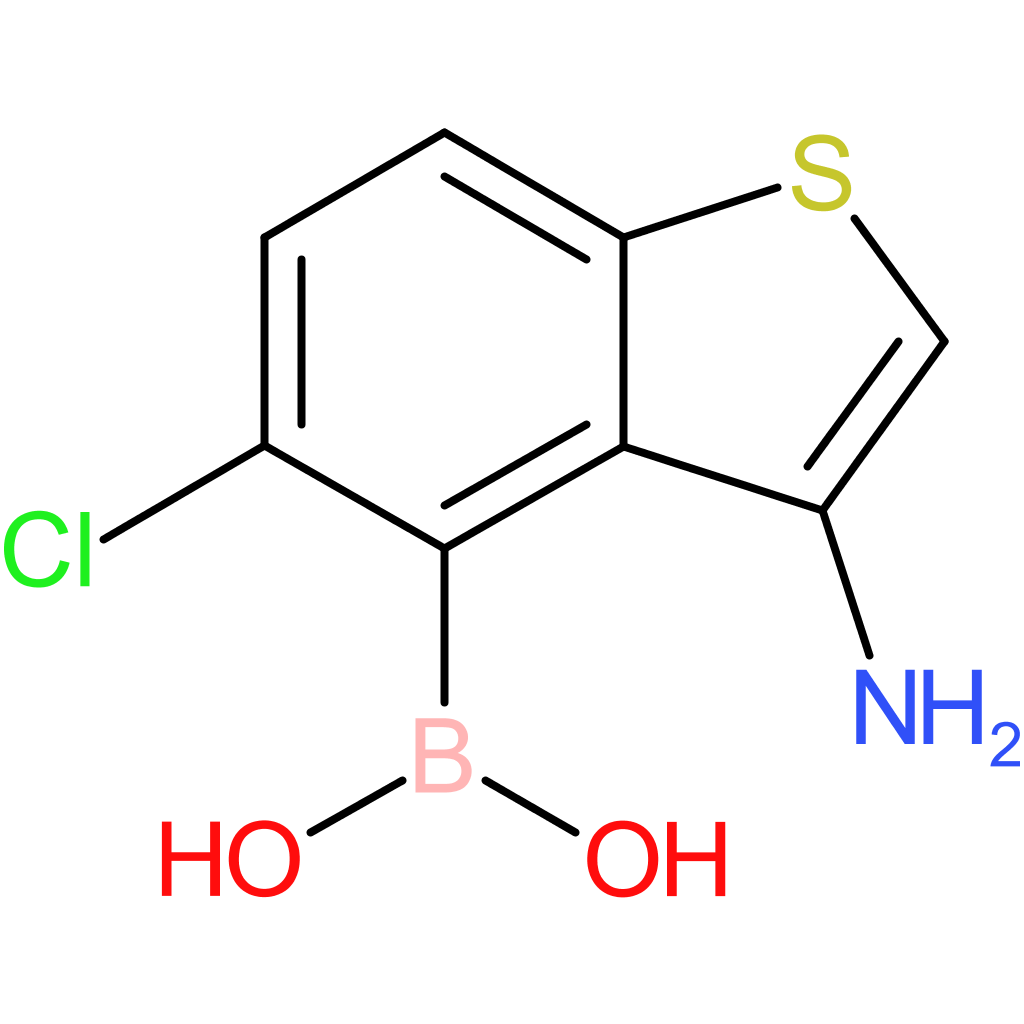 (3-amino-5-chloro-1-benzothiophen-4-yl)boronic acid