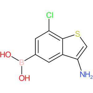 (3-amino-7-chloro-1-benzothiophen-5-yl)boronic acid