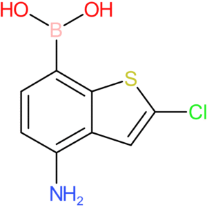 4-amino-2-chlorobenzothiophene-7-boronic acid