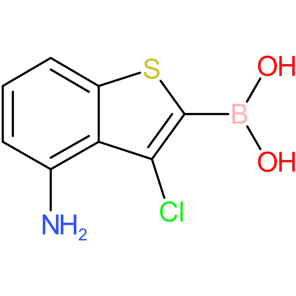(4-amino-3-chloro-1-benzothiophen-2-yl)boronic acid