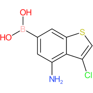 4-amino-3-chlorobenzothiophene-6-boronic acid