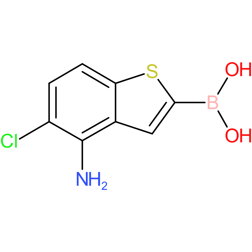(4-amino-5-chloro-1-benzothiophen-2-yl)boronic acid