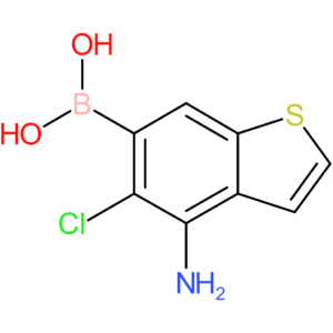 (4-amino-5-chloro-1-benzothiophen-6-yl)boronic acid