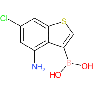 (4-amino-6-chloro-1-benzothiophen-3-yl)boronic acid