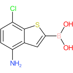 4-amino-7-chlorobenzothiophene-2-boronic acid