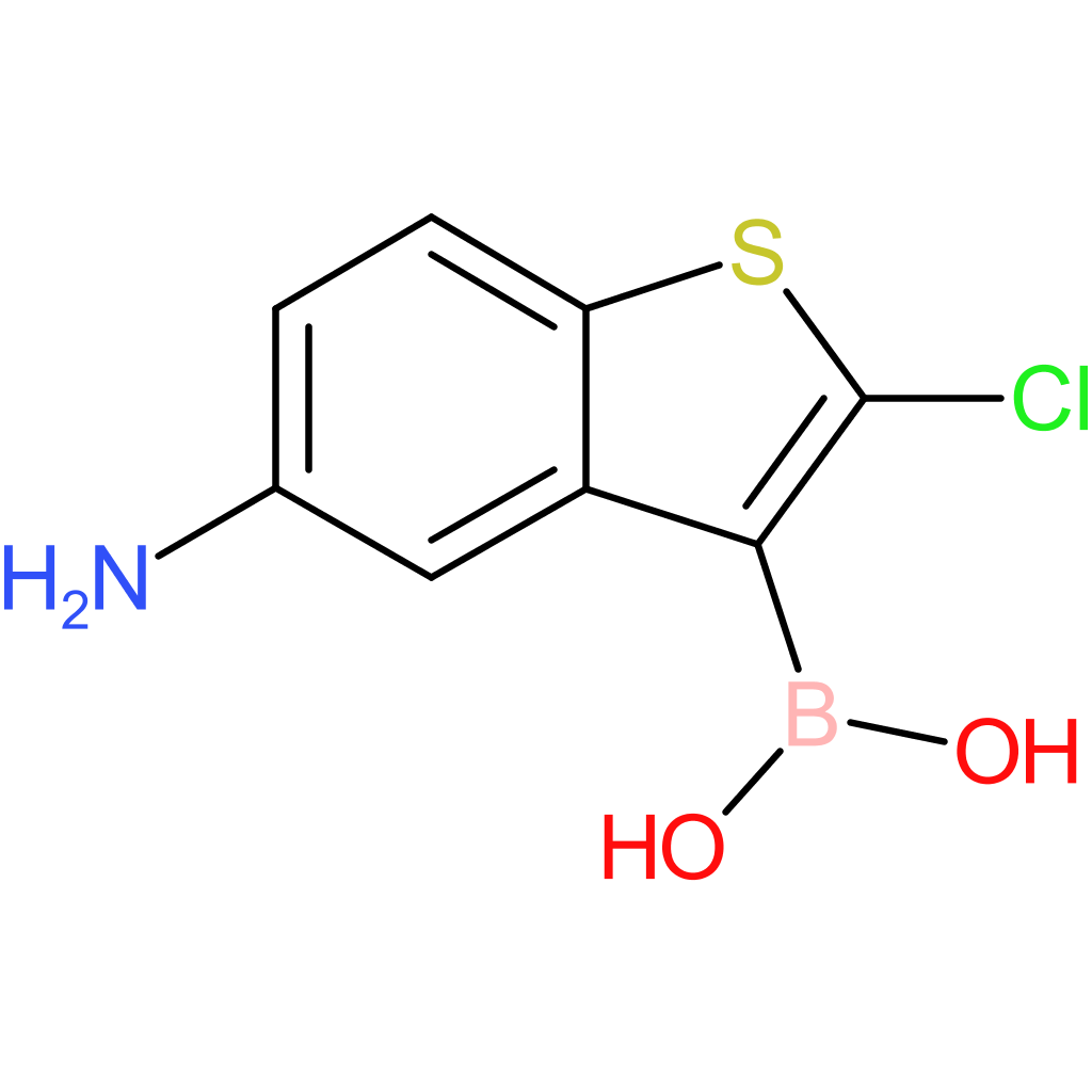 (5-amino-2-chloro-1-benzothiophen-3-yl)boronic acid