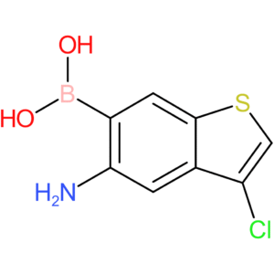 (5-amino-3-chloro-1-benzothiophen-6-yl)boronic acid