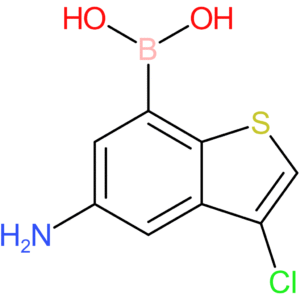 5-amino-3-chlorobenzothiophene-7-boronic acid