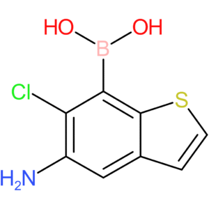 (5-amino-6-chloro-1-benzothiophen-7-yl)boronic acid