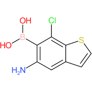 (5-amino-7-chloro-1-benzothiophen-6-yl)boronic acid