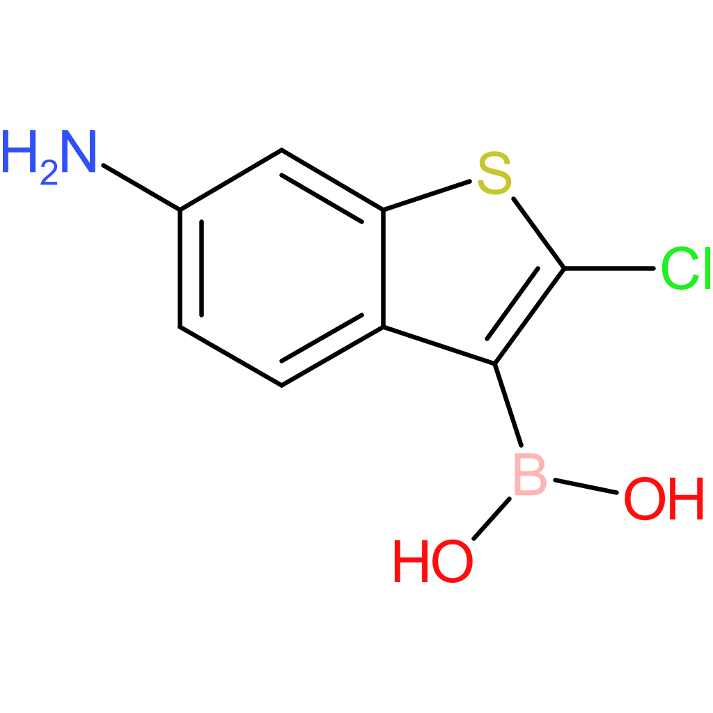 6-amino-2-chlorobenzothiophene-3-boronic acid