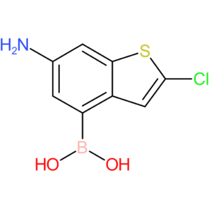 6-amino-2-chlorobenzothiophene-4-boronic acid