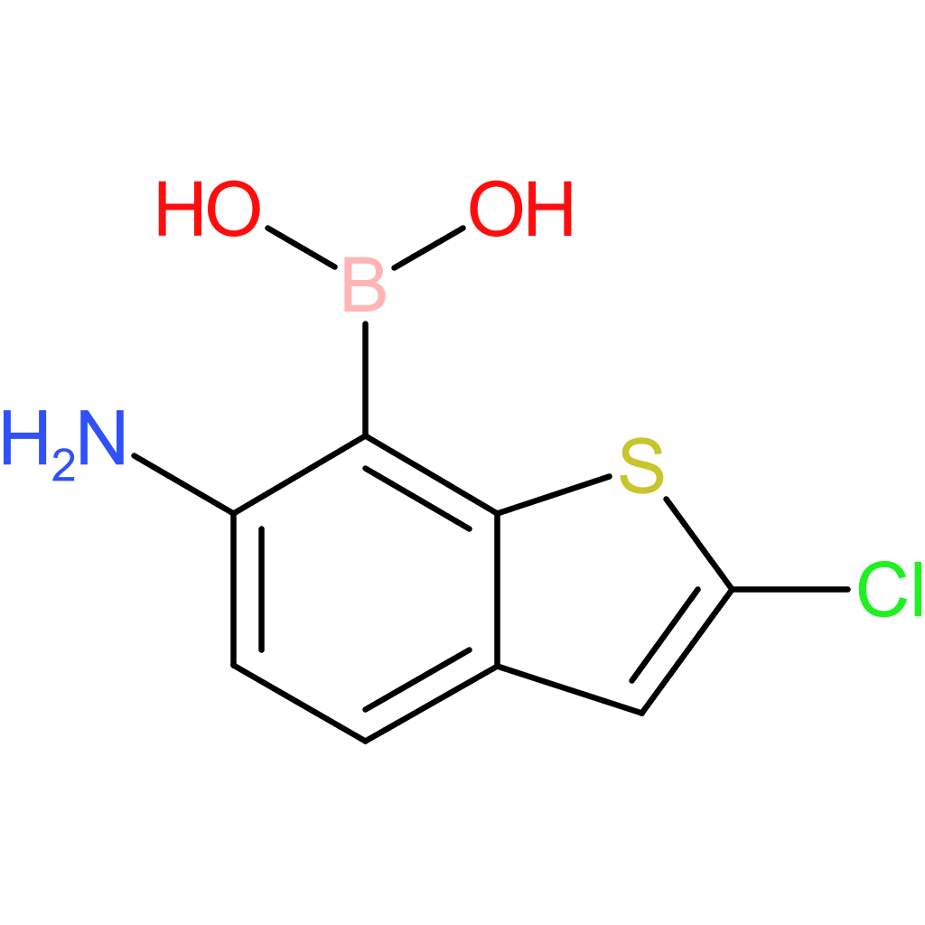 (6-amino-2-chloro-1-benzothiophen-7-yl)boronic acid