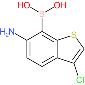 (6-amino-3-chloro-1-benzothiophen-7-yl)boronic acid