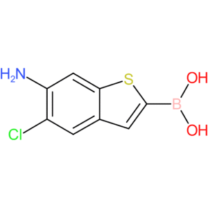 6-amino-5-chlorobenzothiophene-2-boronic acid