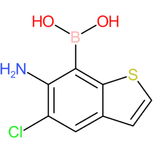(6-amino-5-chloro-1-benzothiophen-7-yl)boronic acid