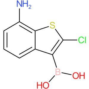 7-amino-2-chlorobenzothiophene-3-boronic acid