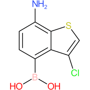 (7-amino-3-chloro-1-benzothiophen-4-yl)boronic acid