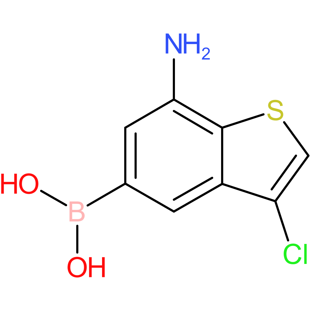 7-amino-3-chlorobenzothiophene-5-boronic acid