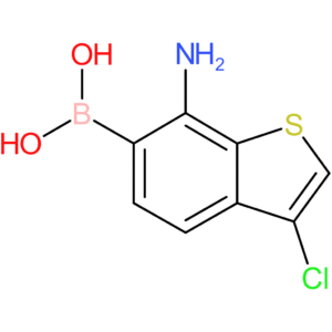 (7-amino-3-chloro-1-benzothiophen-6-yl)boronic acid