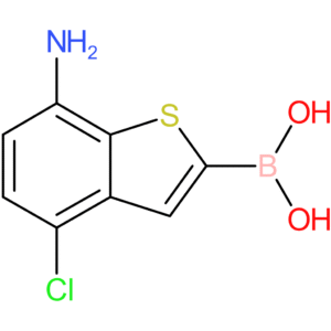 7-amino-4-chlorobenzothiophene-2-boronic acid
