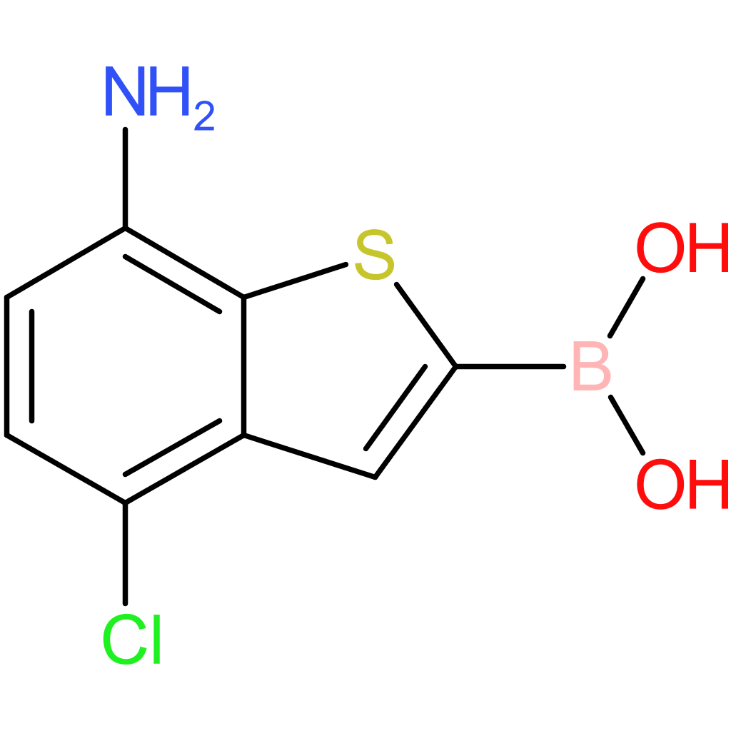 7-amino-4-chlorobenzothiophene-2-boronic acid