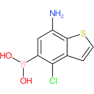 7-amino-4-chlorobenzothiophene-5-boronic acid