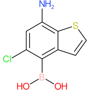 7-amino-5-chlorobenzothiophene-4-boronic acid