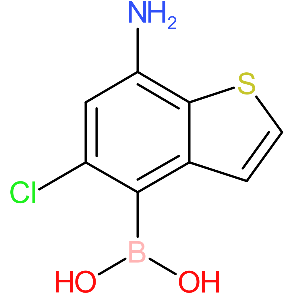 7-amino-5-chlorobenzothiophene-4-boronic acid