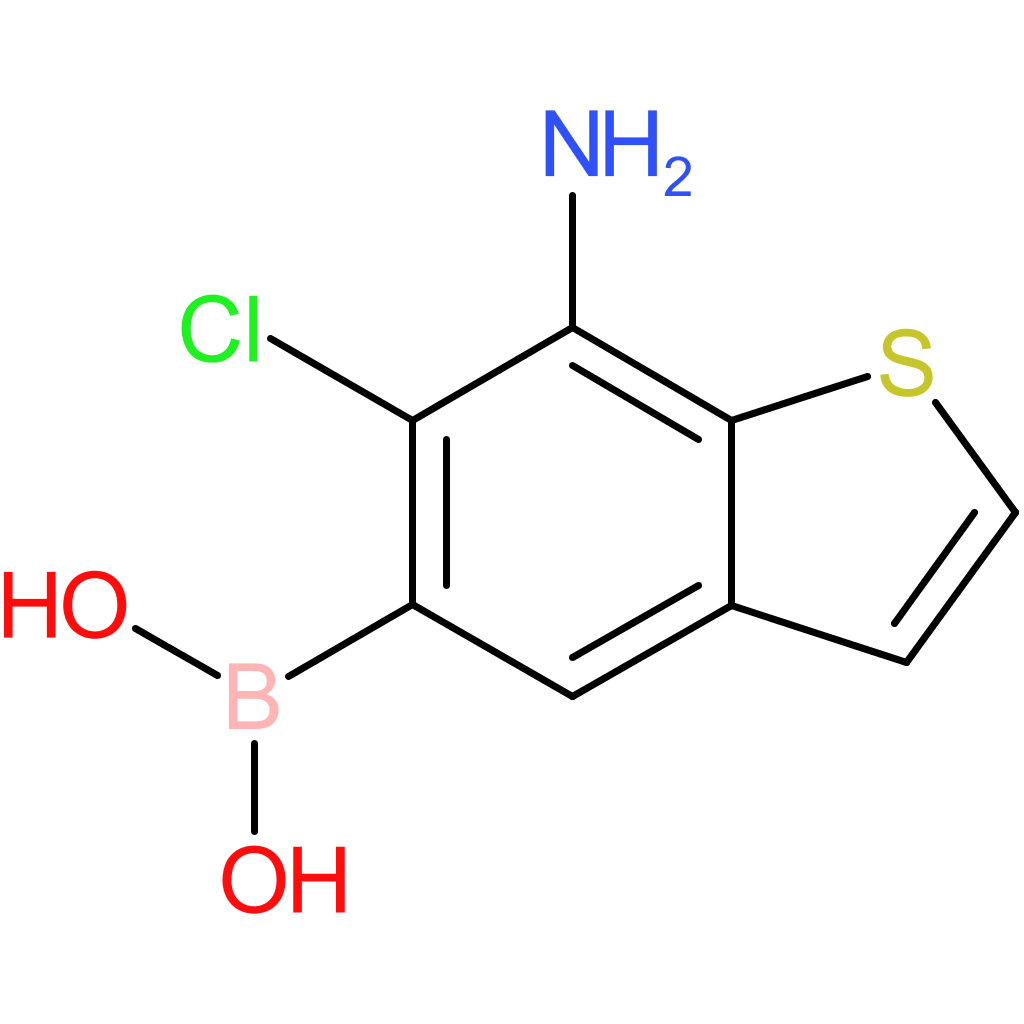 (7-amino-6-chloro-1-benzothiophen-5-yl)boronic acid