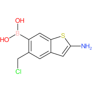 2-amino-5-(chloromethyl)benzothiophene-6-boronic acid