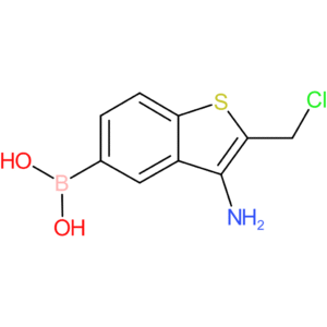 3-amino-2-(chloromethyl)benzothiophene-5-boronic acid