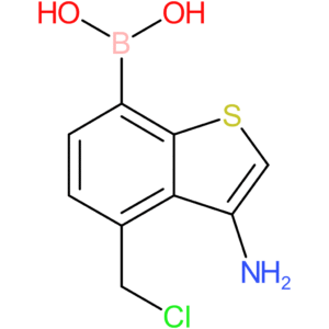 3-amino-4-(chloromethyl)benzothiophene-7-boronic acid