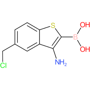 3-amino-5-(chloromethyl)benzothiophene-2-boronic acid