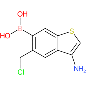 3-amino-5-(chloromethyl)benzothiophene-6-boronic acid