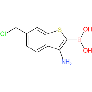 3-amino-6-(chloromethyl)benzothiophene-2-boronic acid
