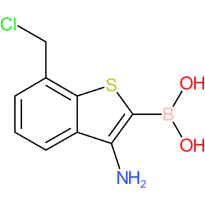 3-amino-7-(chloromethyl)benzothiophene-2-boronic acid