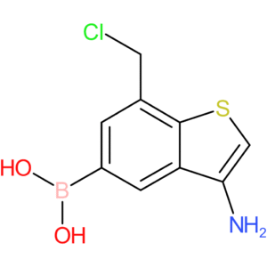 3-amino-7-(chloromethyl)benzothiophene-5-boronic acid