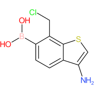 3-amino-7-(chloromethyl)benzothiophene-6-boronic acid